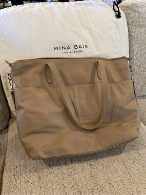 Mina Baie Full Leather Amelia -desert